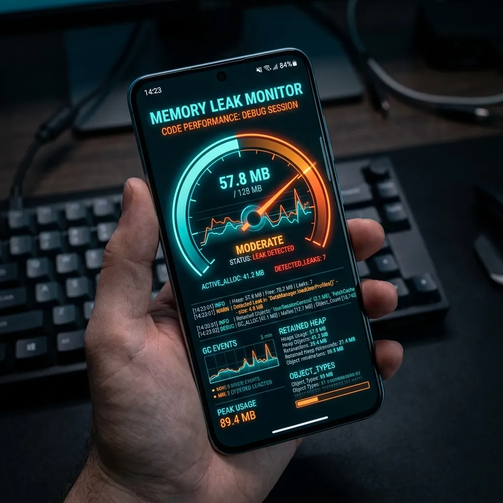 Android 17 Memory Leak Monitor