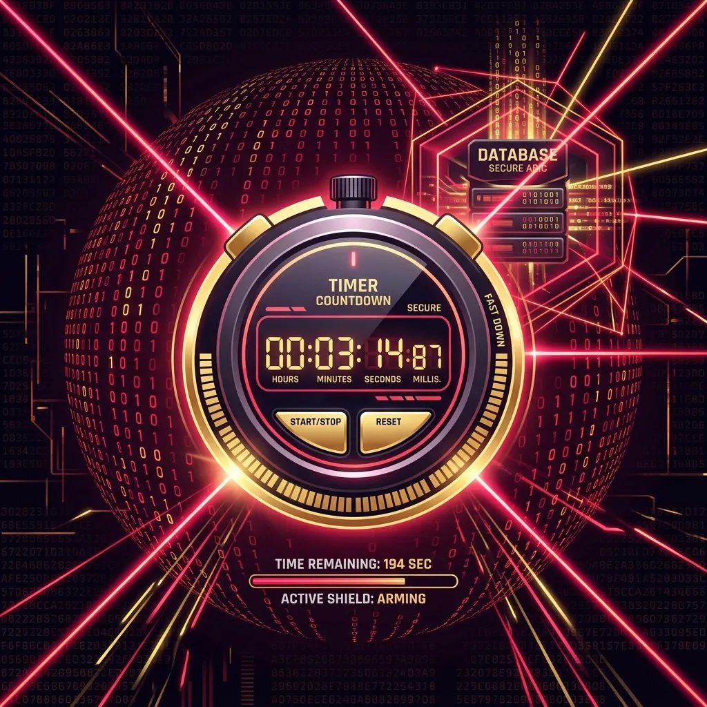 Cybersecurity Speed Timer