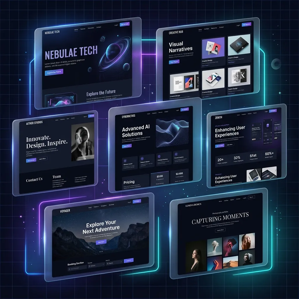 ไอเดียเว็บเทมเพลต